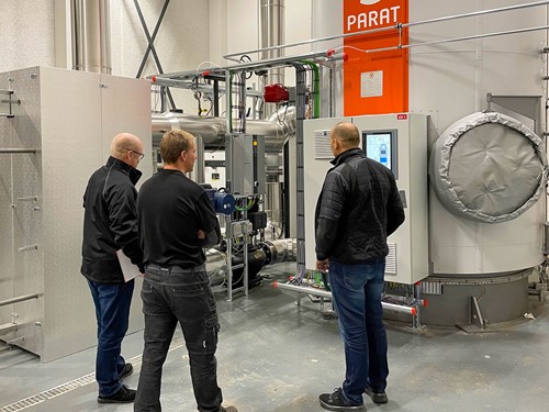 Brande District heating high voltage electric boiler training