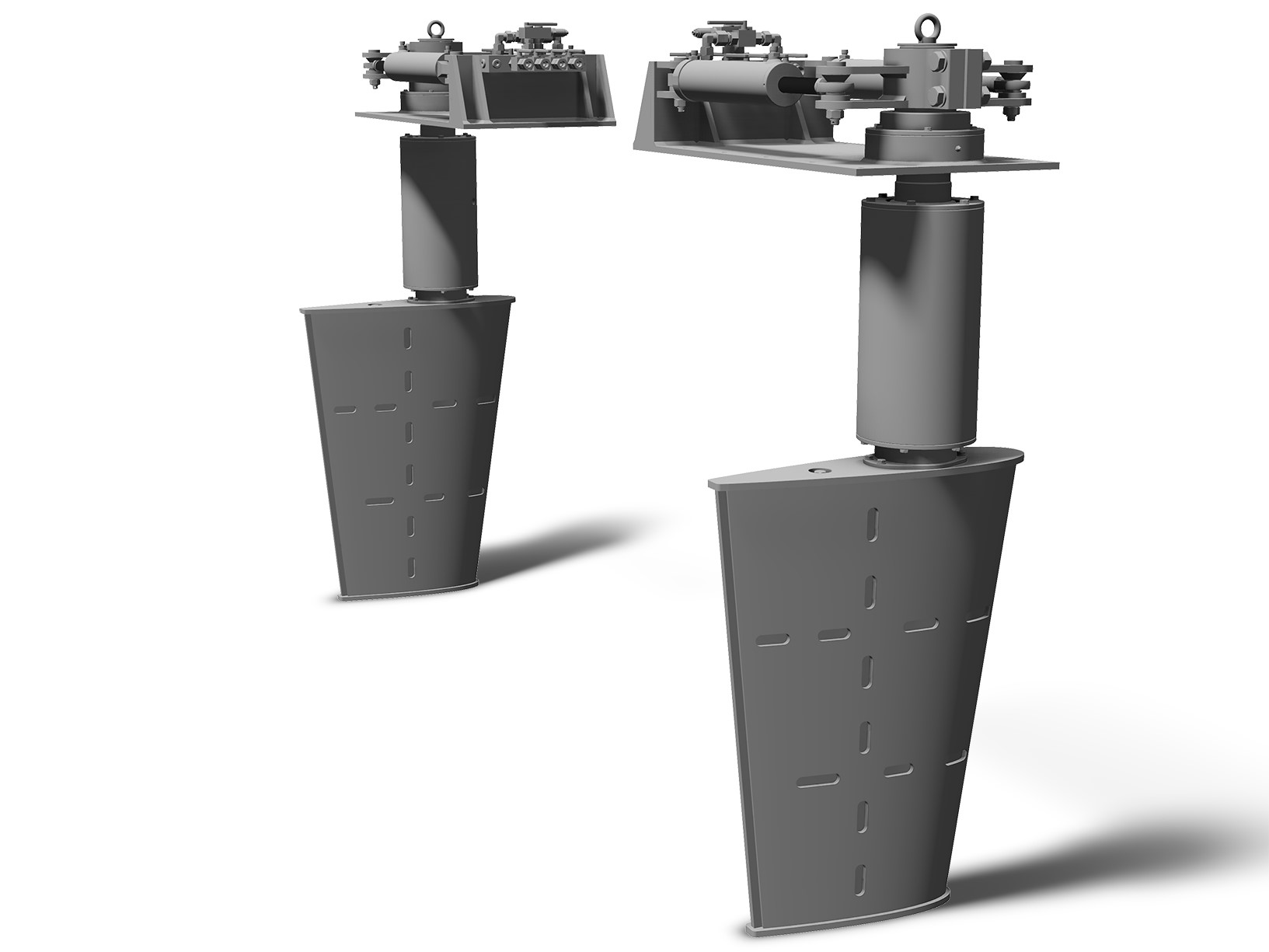 Twin rudder for commercial vessels | AS SCAN