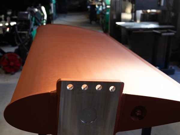 Naca profile rudder