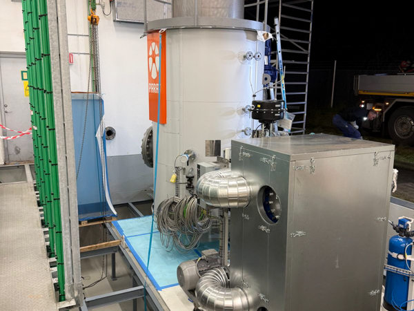 Installed Parat 7.5 MW compact boiler ready for operation