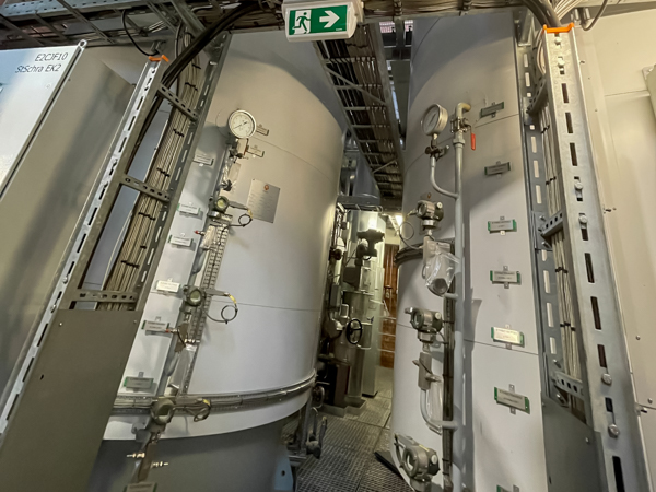 Service work on industrial electrode boilers at N-ERGIE Kraftwerke in Nuremberg, focusing on operational reliability and technical installations.